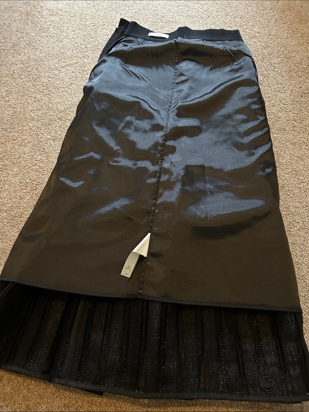 Milly Two Piece Black Dress size small - Picture 13 of 14